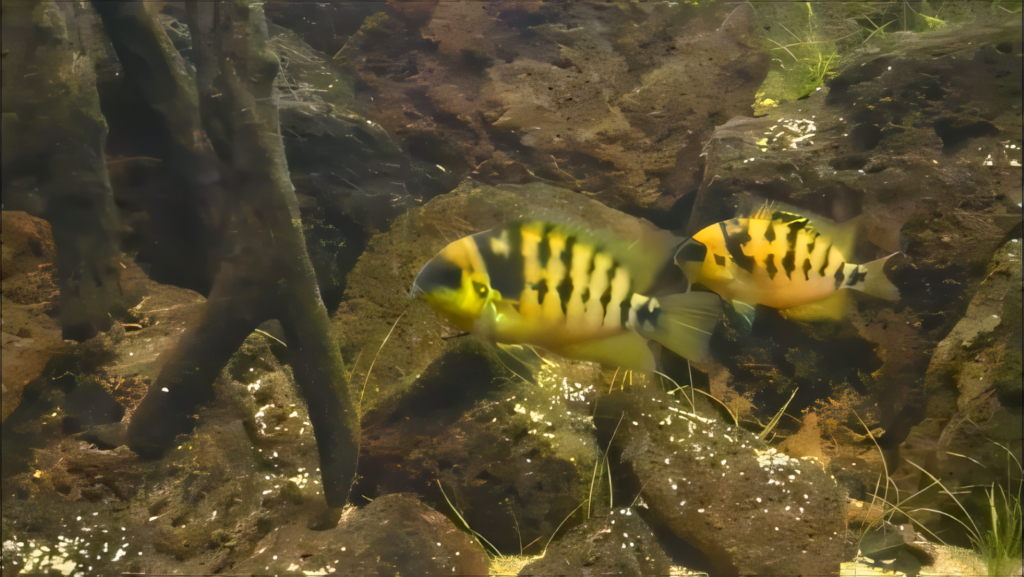 Yellow Convict Cichlid (Cryptoheros nanoluteus)_upscayl_4x_ultrasharp